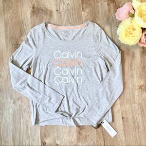 FLASH SALE ✨Calvin Klein Grey Workout Shirt